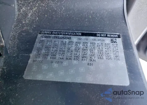 2016 Chevrolet Traverse Ls z USA, uszkodzony, nr VIN 1GNKRFEDXGJ262343